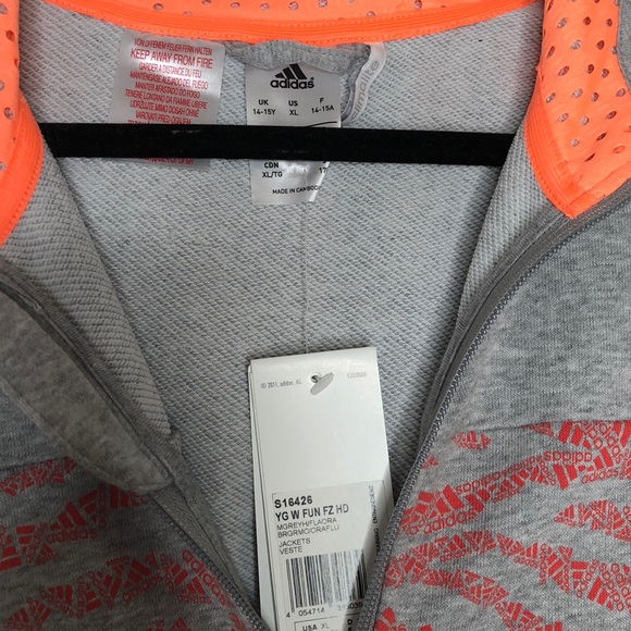 Adidas Zip-Up Sweater - Picture 2 of 3